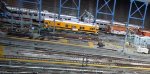 Sperry Rail Service railcar 129 at New York Penn Station